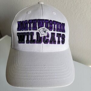 Northwestern Wildcats Top of the‎ World Unisex Snapback Adjustable Hat White